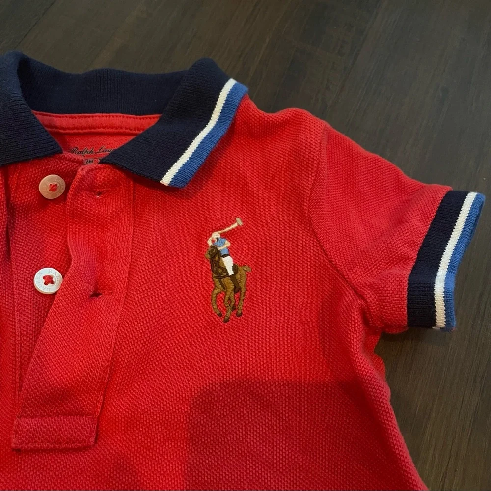 Ralph Lauren Polo One Piece Size 6 Months